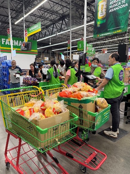 Food being purchased for Los Moras Men's Rehab Center